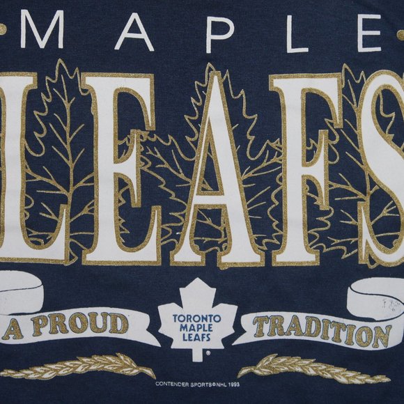 Vintage 90s Toronto Maple Leafs 3/4 Pants + 1993 Shirt - Picture 8 of 11